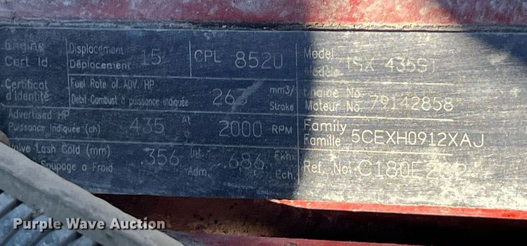 image for item LD9943 2007 International  9400i semi truck