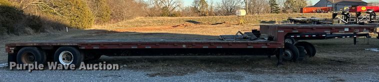 image for item LK9773 1978 Belshe T-10 drop deck trailer