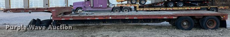 image for item LK9773 1978 Belshe T-10 drop deck trailer