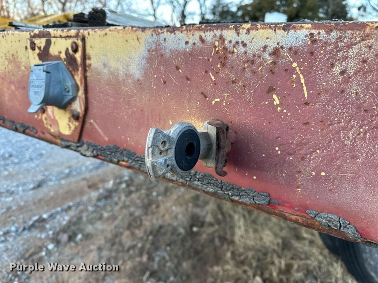 image for item LK9773 1978 Belshe T-10 drop deck trailer