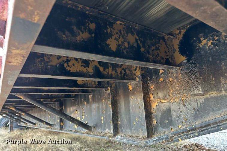 image for item LK9773 1978 Belshe T-10 drop deck trailer