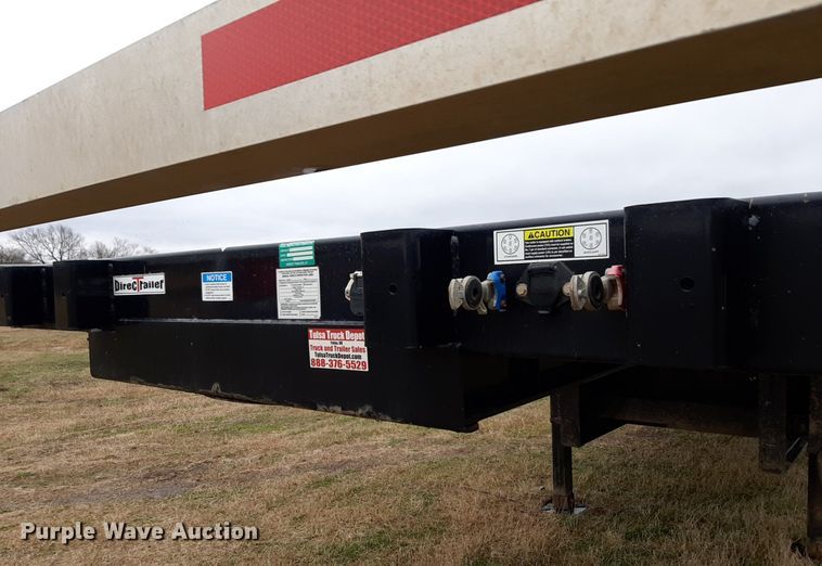 image for item LY9024 2017 Direct Trailer DT53SDTWSA-TA-AR drop deck trailer
