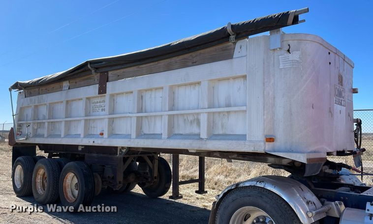 image for item NA9742 1984 CMC  end dump trailer
