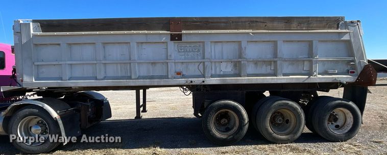 image for item NA9742 1984 CMC  end dump trailer