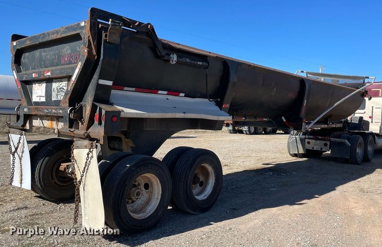 image for item NA9744 2002 Ranch Manufacturing end dump trailer