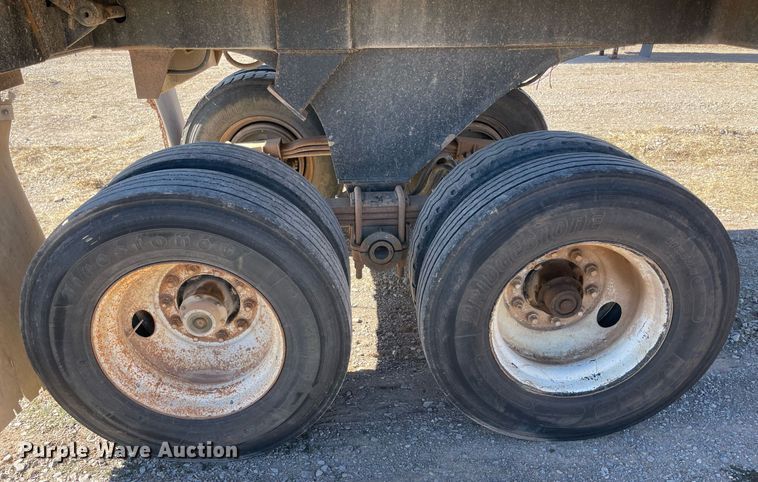 image for item NA9744 2002 Ranch Manufacturing end dump trailer