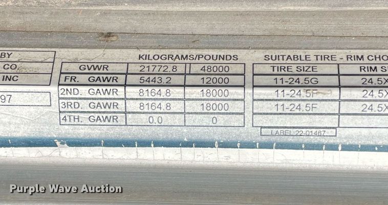 image for item NA9748 1998 Peterbilt 379 semi truck