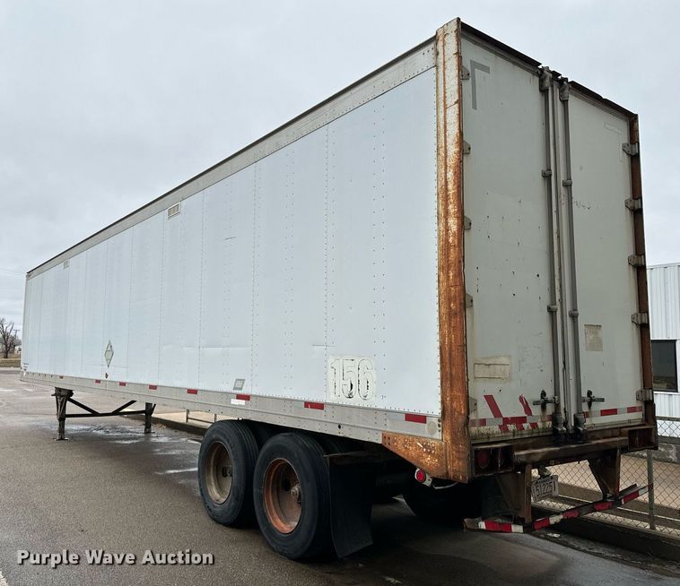 image for item NI9716 1989 Great Dane 7111TW 48 dry van trailer