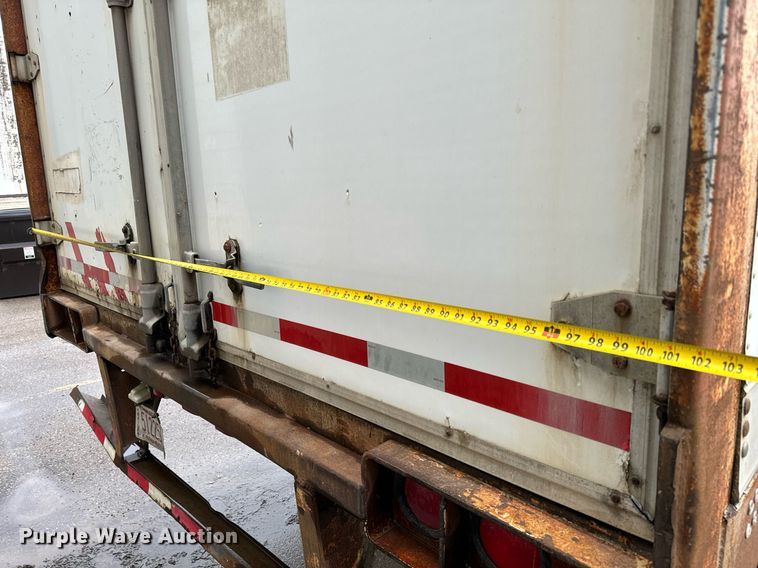 image for item NI9716 1989 Great Dane 7111TW 48 dry van trailer