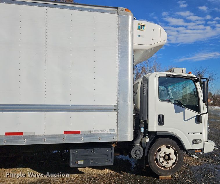 image for item NZ9129 2017 Izuzu NPR  refrigerated truck