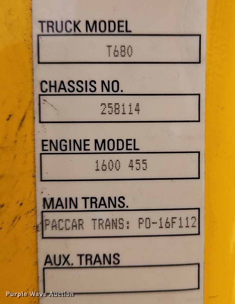 image for item NZ9132 2019 Kenworth  T680  semi truck