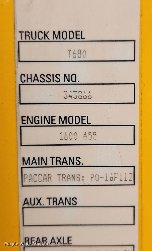 image for item NZ9148 2020 Kenworth  T680 semi truck