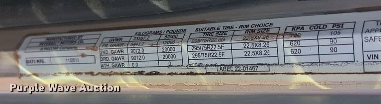 image for item OD9184 2012 Peterbilt 388 semi truck