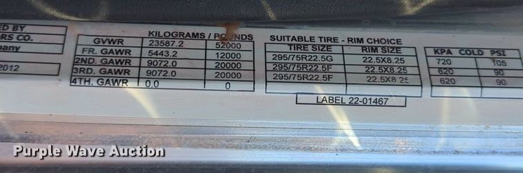 image for item OD9185 2013 Peterbilt 388 semi truck