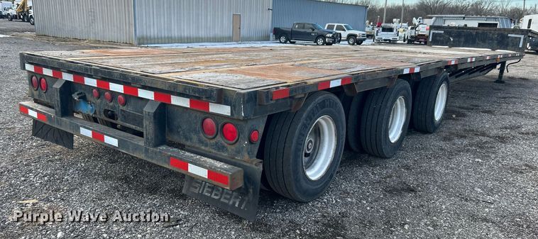 image for item OI9547 1998 Kalyn-Siebert drop deck equipment trailer