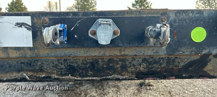 image for item OI9547 1998 Kalyn-Siebert drop deck equipment trailer