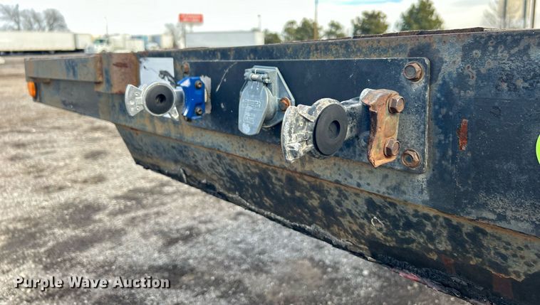 image for item OI9547 1998 Kalyn-Siebert drop deck equipment trailer