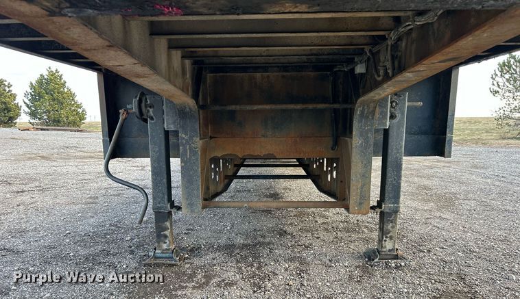 image for item OI9547 1998 Kalyn-Siebert drop deck equipment trailer