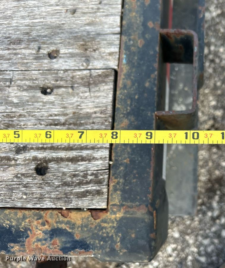 image for item OI9547 1998 Kalyn-Siebert drop deck equipment trailer