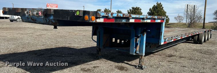 image for item OI9548 1998 Kalyn Siebert drop deck equipment trailer