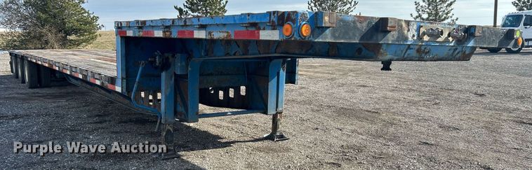image for item OI9548 1998 Kalyn Siebert drop deck equipment trailer