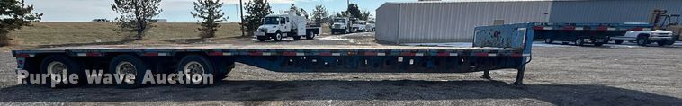 image for item OI9548 1998 Kalyn Siebert drop deck equipment trailer