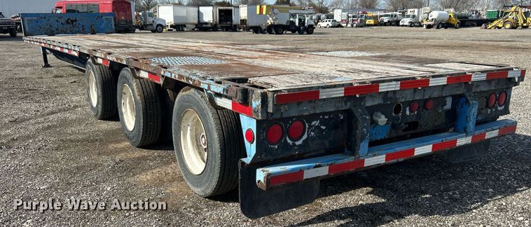 image for item OI9548 1998 Kalyn Siebert drop deck equipment trailer