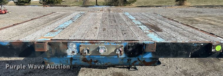 image for item OI9548 1998 Kalyn Siebert drop deck equipment trailer
