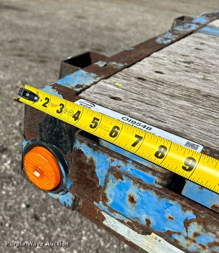 image for item OI9548 1998 Kalyn Siebert drop deck equipment trailer