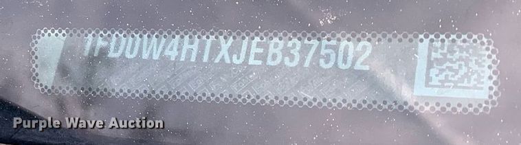 image for item DM7734 2018 Ford  F450 Super Duty XL Crew Cab utility / service truck