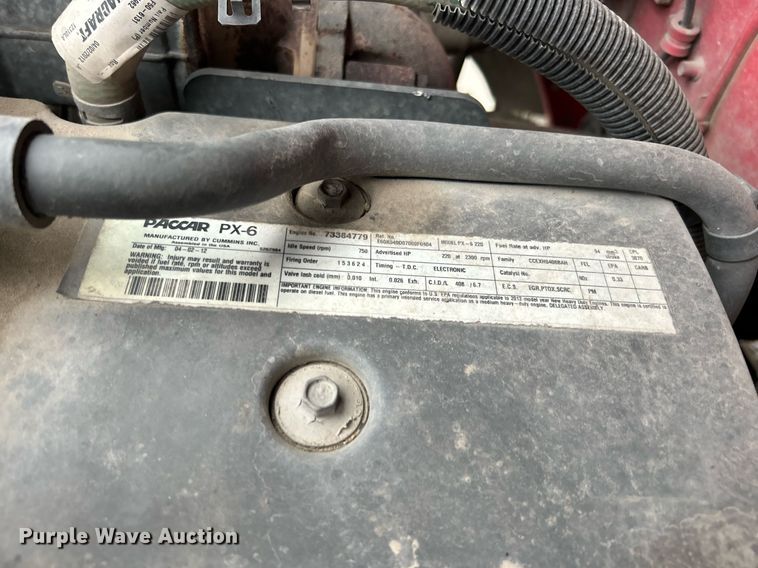 image for item DN0664 2013 Kenworth T370 delivery truck