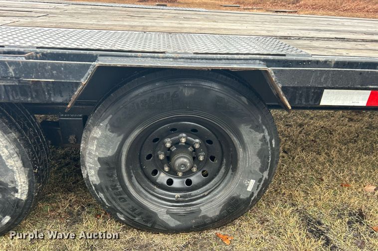 image for item DN0672 2021 PJ Trailers Gooseneck LS322 equipment trailer