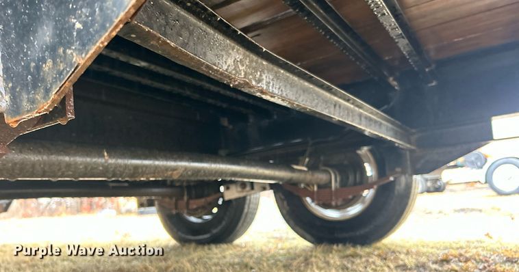 image for item DN0672 2021 PJ Trailers Gooseneck LS322 equipment trailer