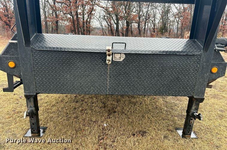 image for item DN0672 2021 PJ Trailers Gooseneck LS322 equipment trailer