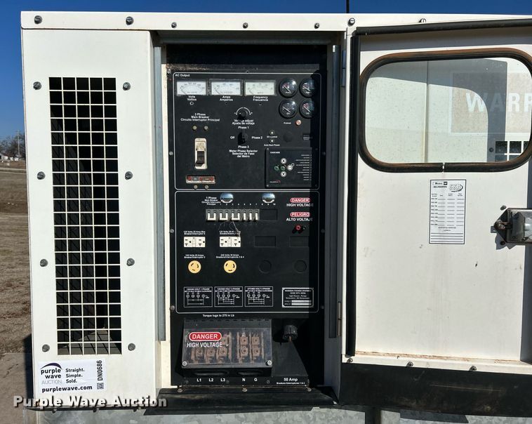 image for item DN0686 Warren Power Systems NPS-P-80 generator