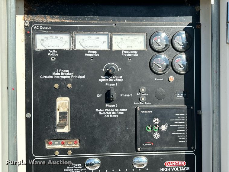 image for item DN0686 Warren Power Systems NPS-P-80 generator