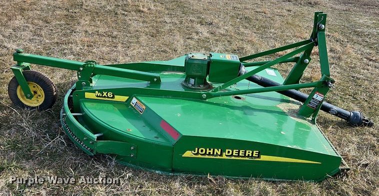 image for item DN7209 2008 John Deere MX6 rotary mower