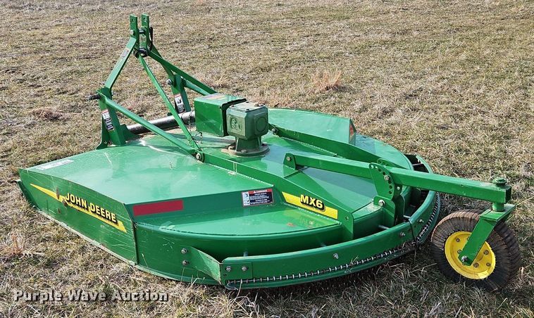 image for item DN7209 2008 John Deere MX6 rotary mower