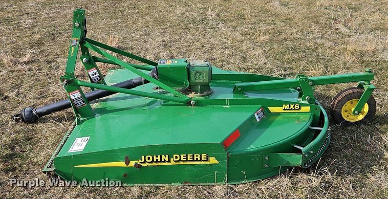 image for item DN7209 2008 John Deere MX6 rotary mower
