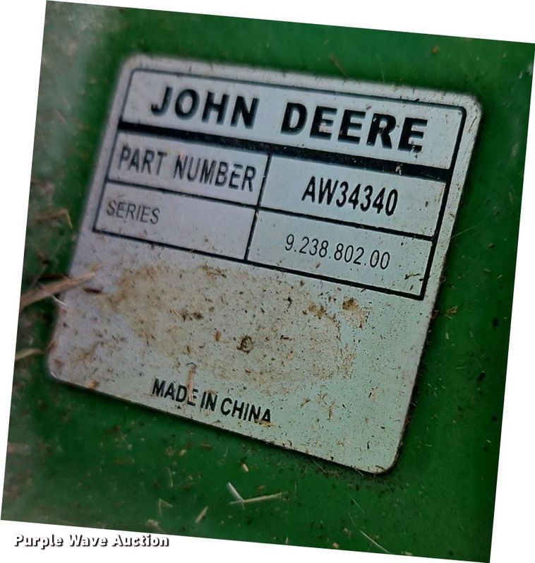 image for item DN7209 2008 John Deere MX6 rotary mower