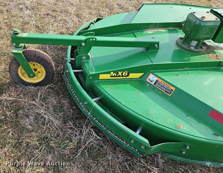 image for item DN7209 2008 John Deere MX6 rotary mower
