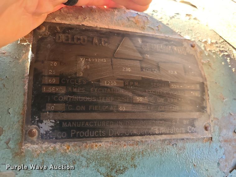 image for item DN8317 AC Delco generator