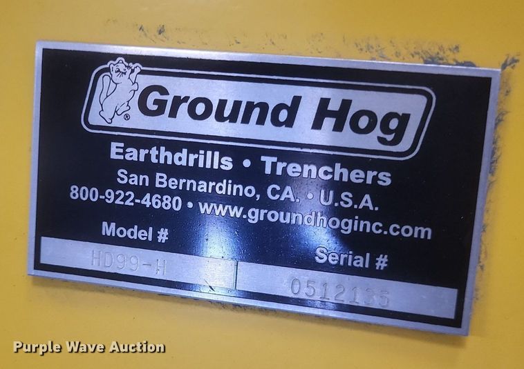 image for item DO4796 Ground Hog HD99 post hole auger