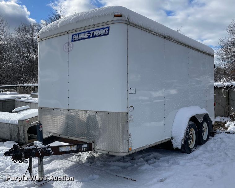 image for item DP0287 2014 Novae Corporation STR8414.5TA enclosed cargo trailer