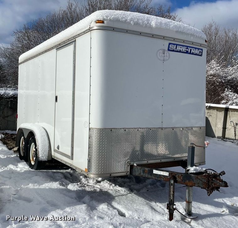 image for item DP0287 2014 Novae Corporation STR8414.5TA enclosed cargo trailer