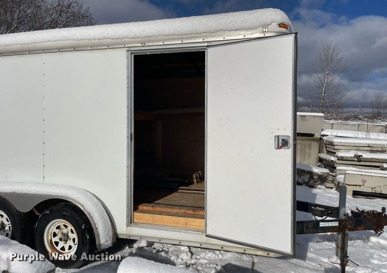 image for item DP0287 2014 Novae Corporation STR8414.5TA enclosed cargo trailer