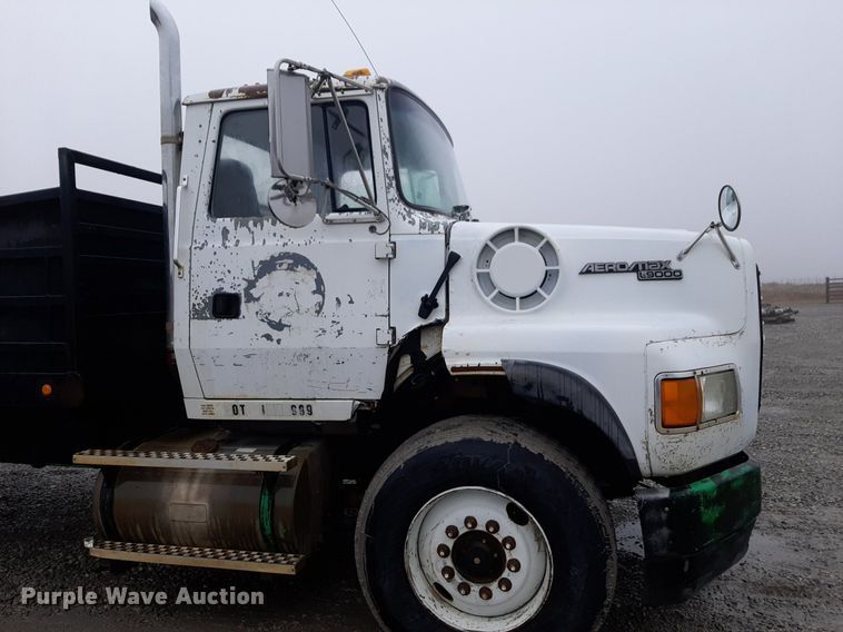 image for item DP2580 1994 Ford Aero Max L9000 dump truck