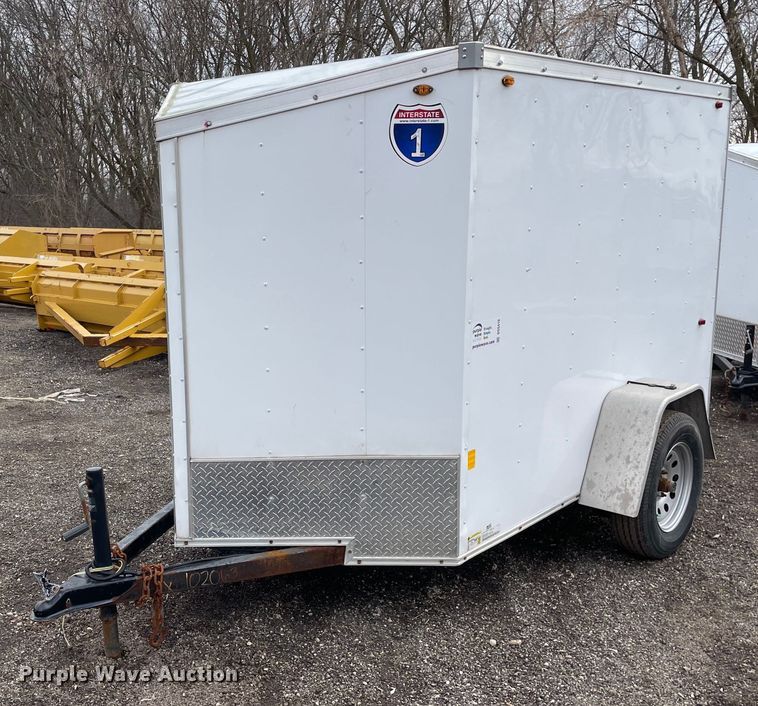 image for item DS5410 2021 Interstate  SFC58AFS enclosed cargo trailer