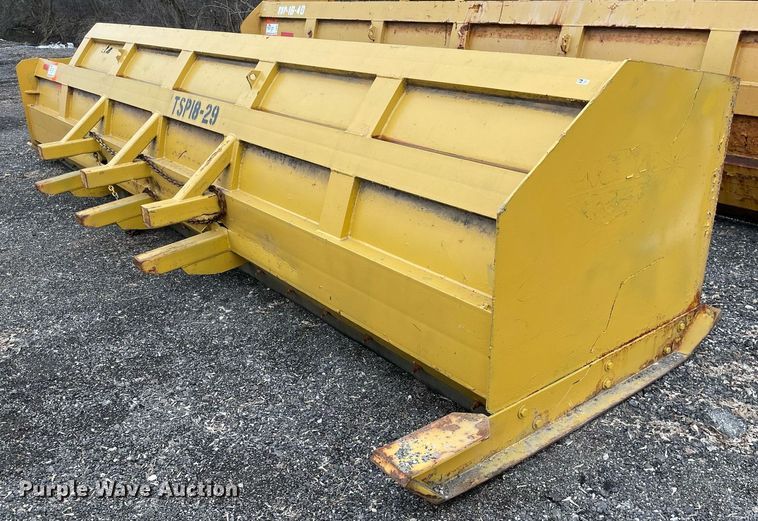 image for item DS5424 Protech 18' W wheel loader snow pusher 