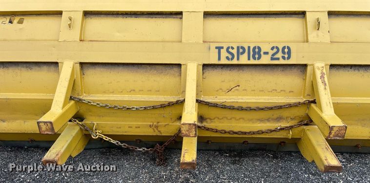 image for item DS5424 Protech 18' W wheel loader snow pusher 